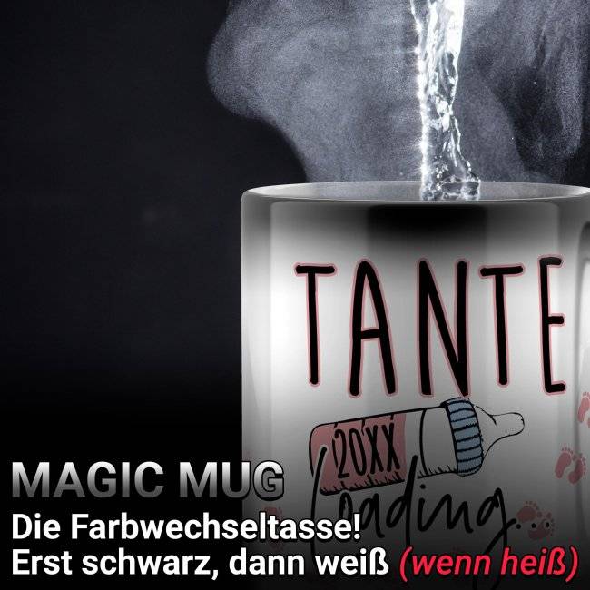 Tassendruck Zaubertasse - Babynews 20XX - weiblich Großer Ausverkauf