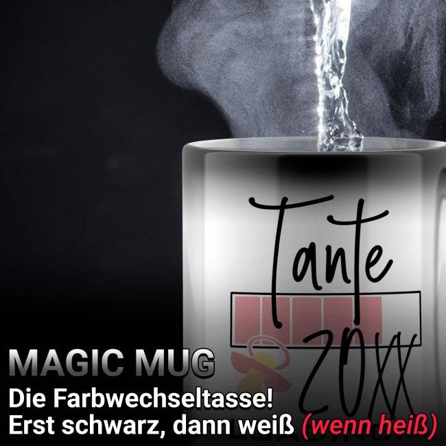 Tassendruck Zaubertasse - Loading Baby 20XX - weiblich Black Friday
