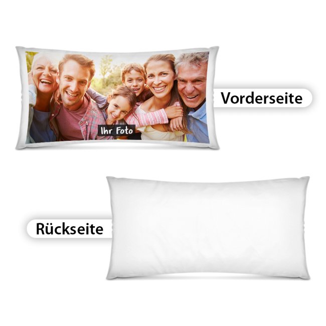 Tassendruck XXL Kissen selbst gestalten Sonderangebot der Fabrik