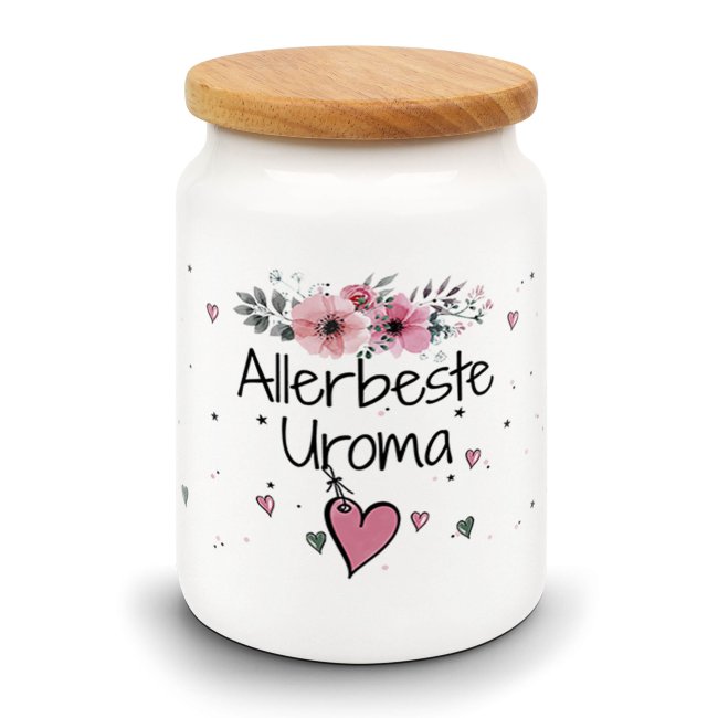 Tassendruck Aufbewahrungsdose - Allerbeste Uroma