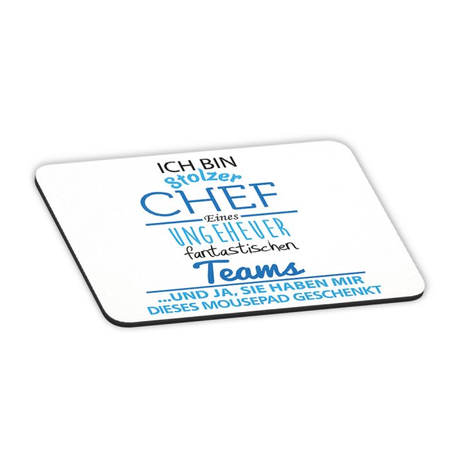 Tassendruck Mousepad - Stolzer Chef Verkauf