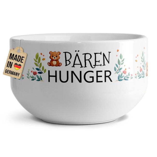 Tassendruck Müslischüssel - Bärenhunger - 500 ml Valentinstagsangebot
