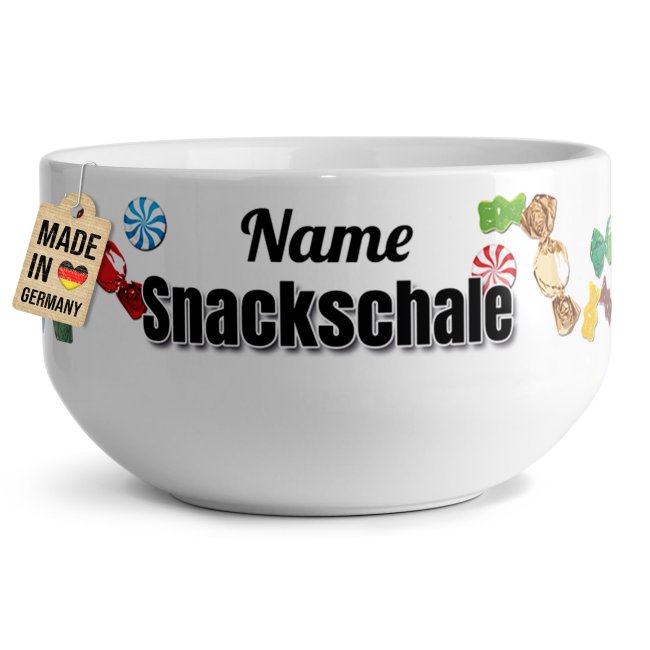 Tassendruck Müslischüssel - Snackschale süß - mit Name - 500 ml Heißer Verkauf