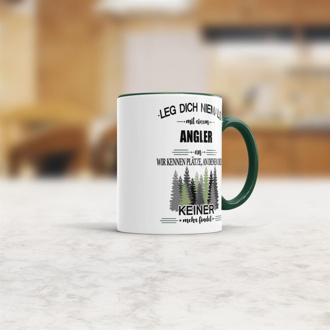 Tassendruck Leg dich niemals mit -Beruf- an Exklusive Angebote