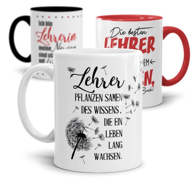 Tassendruck für Lehrer Blitzangebot