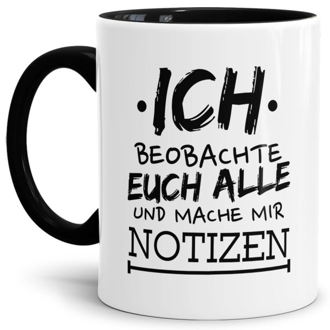 Tassendruck - Ich beobachte euch alle