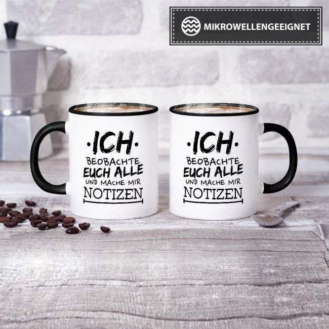 Tassendruck - Ich beobachte euch alle Speichern exportieren