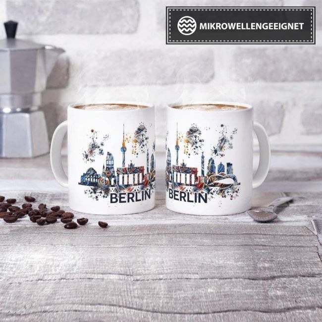 Tassendruck Berlin Skyline Sonderangebote