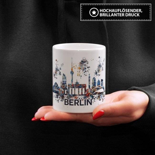 Tassendruck Berlin Skyline Sonderangebote