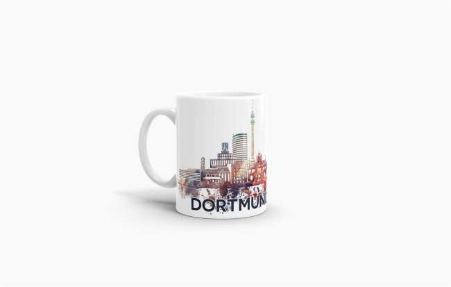 Tassendruck Dortmund Skyline Riesige Ersparnisse