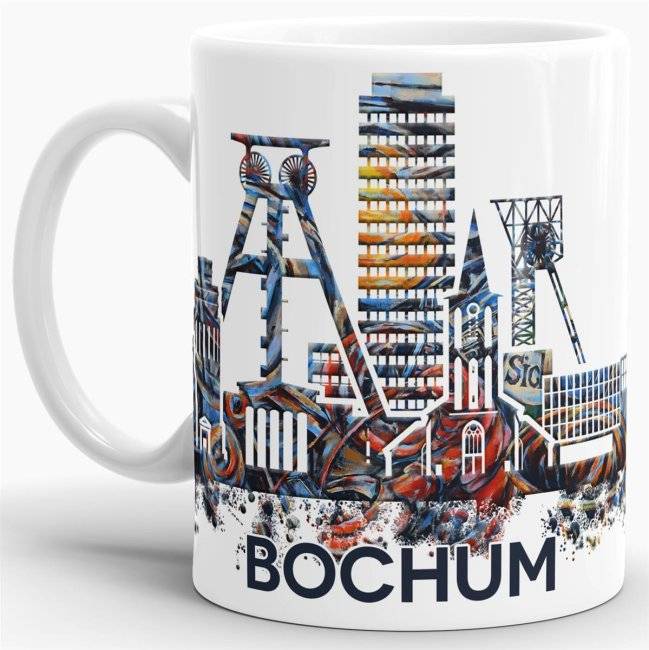 Tassendruck Skyline Bochum