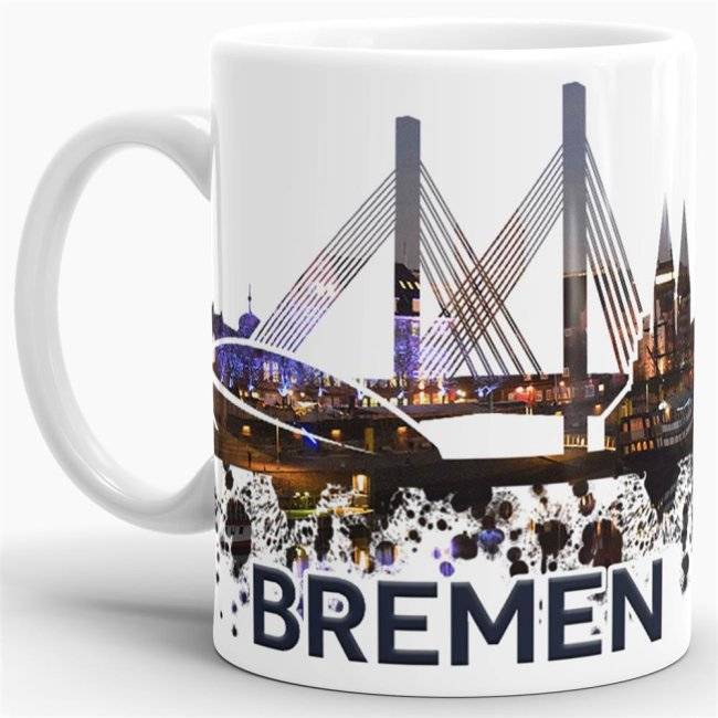 Tassendruck Bremen- "Skyline"