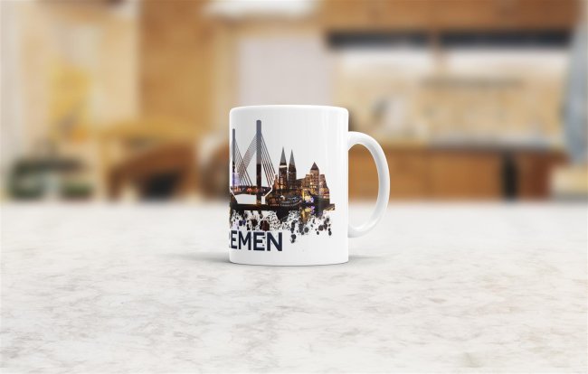 Tassendruck Bremen- "Skyline" Begrenzte Freigabe