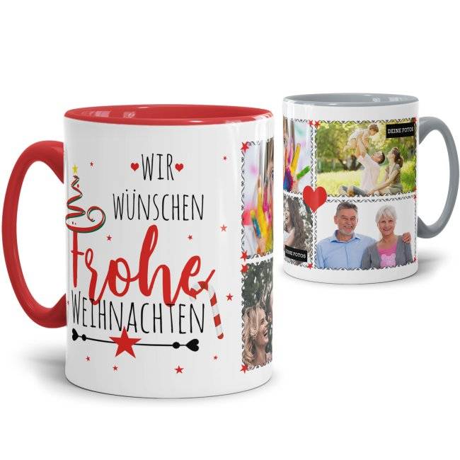 Tassendruck Weihnachtstasse selbst gestalten