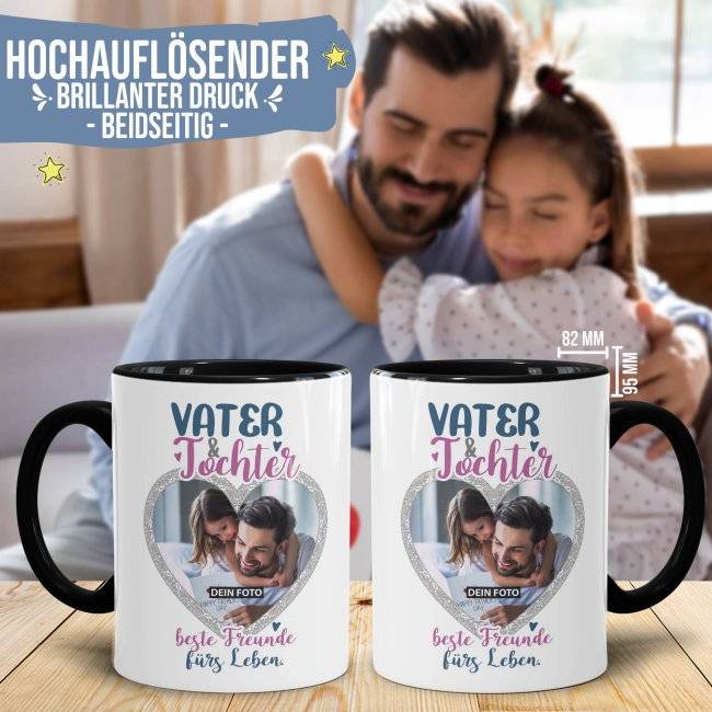 Tassendruck - Vater und Tochter - mit Foto gestalten Exklusive Angebote
