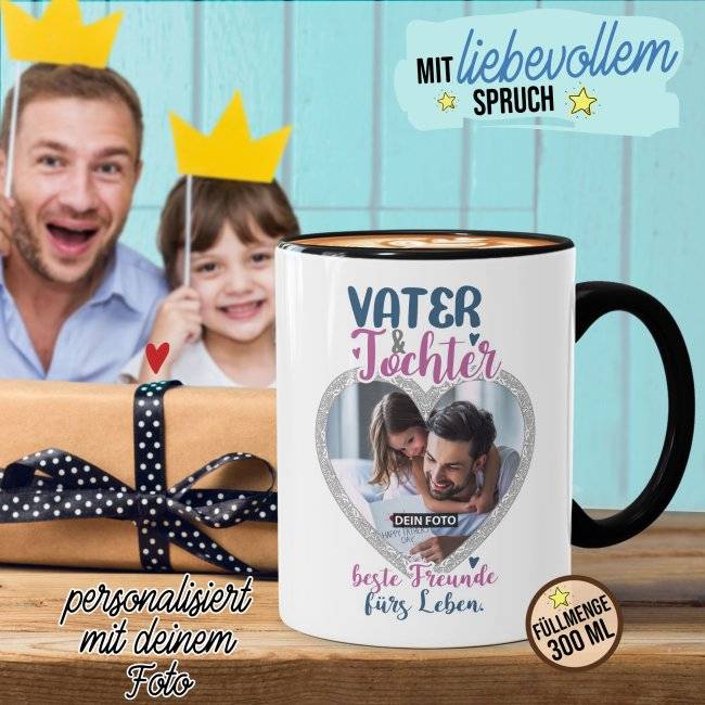 Tassendruck - Vater und Tochter - mit Foto gestalten Exklusive Angebote