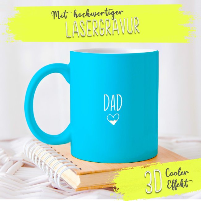 Tassendruck mit Gravur - Dad Sonderangebote