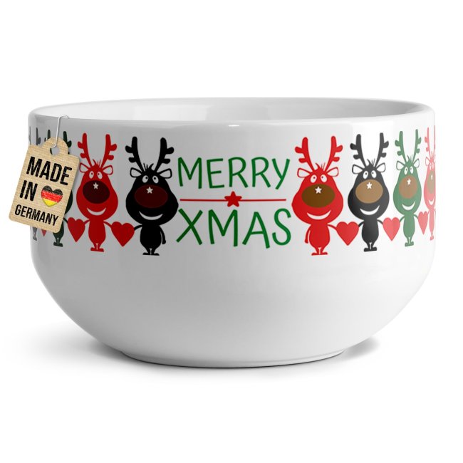 Tassendruck Müslischüssel - Merry XMAS - 500 ml Bis zu 60% Rabatt